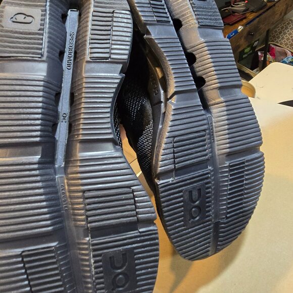 On Cloud Cloudnova Black / Eclipse 26.99814 Women's Running Shoes SIZE 7 NEW - Picture 10 of 16